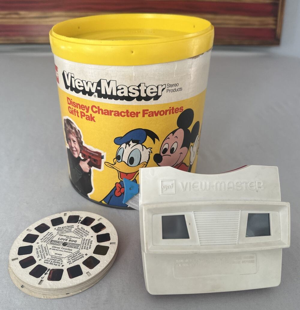 Vintage GAF view master Disney character favorites gift pak